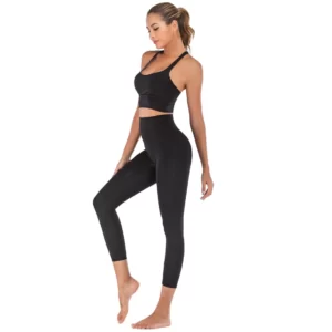 Designer V Neck Yoga Tracksuit Set With Sexy Gym Shirts Women And Bra  Womens Gym Outfit For Fitness And Workouts From Bianvincentyg, $31.3